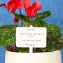 Personalised Mother's Day Child's Message Plant Marker, thumbnail 4 of 7
