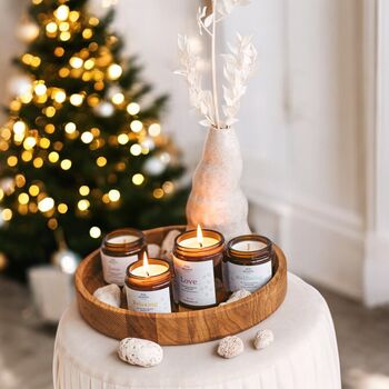 Organic Spa Christmas Joy Botanical Pamper Gift For Her Scented With Pure Essential Oils, 4 of 12