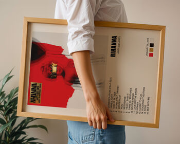 Set Of Three Personalised Album Posters, Choose Your Album, 4 of 11