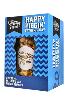 Happy Piggin' Father's Day Pork Crackling Gift Box, 4 of 4