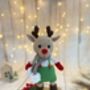 Christmas Gift, Santa`s Reindeer Toy, Rudolph, thumbnail 2 of 8