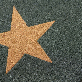 Green Star Doormat, 3 of 4