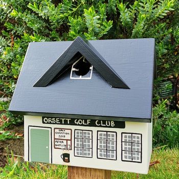 Personalised Golf Club Bird Box, 6 of 9