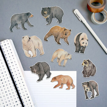 Bears Stickers, 2 of 6