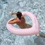 Personalised Pink Heart Pool Float, thumbnail 1 of 8