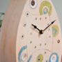 Handmade Large Clock With Circles And Dots, thumbnail 3 of 6
