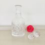 Vintage Decorative Glass Perfume Bottle ~ Ten, thumbnail 2 of 6