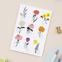 'Say It With Flowers' Card, thumbnail 1 of 4