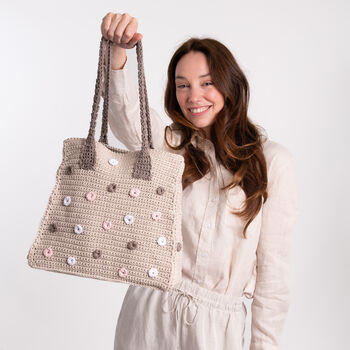 Emma Tote Bag Crochet Kit, 3 of 10