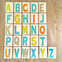 Contemporary A To Z Greeting Card, thumbnail 4 of 4