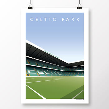 Celtic Park North Stand Poster, 2 of 8
