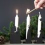 Four Nativity Advent Candles, thumbnail 5 of 5