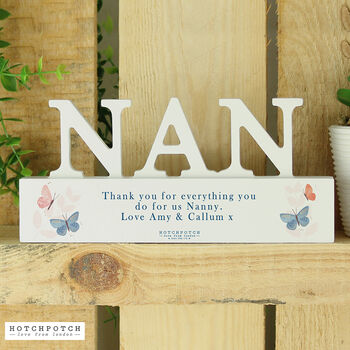 Personalised Butterfly Nan Ornament, 2 of 5