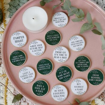 Personalised Self Care Idea Tokens, 2 of 7