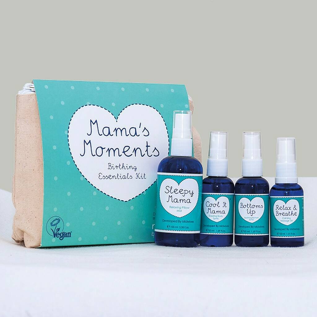 Mama's Moments Birthing Essentials Gift Set By Natural Birthing Company