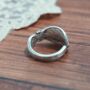 Antique Scroll Spoon Ring, thumbnail 6 of 6