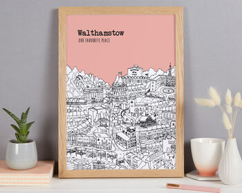 Personalised Walthamstow Print, 6 of 10