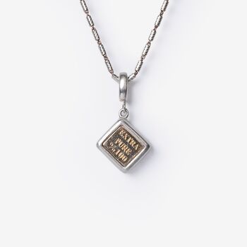 Pure Soap Charm Clip On Silver Pendant, 3 of 7