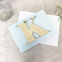 Personalised Initial Letter Congratulations Card, thumbnail 12 of 12
