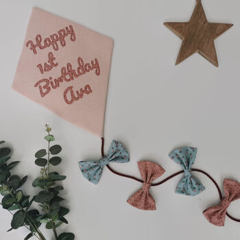 Birthday Kite Personalised 1st Birthday Hanging Decor, 6 of 11