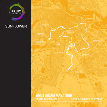 Personalised Amsterdam Marathon, 11 of 11