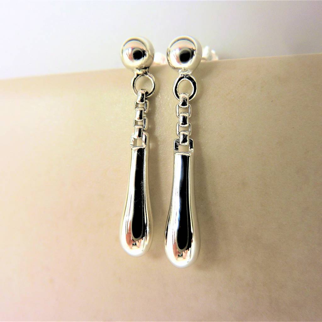 short drop earrings by lucy quartermaine