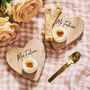 Personalised Valentine's Wooden Egg Holder Set, thumbnail 5 of 5