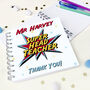 Super Hero Teacher Notebook, thumbnail 3 of 3