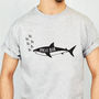 Adult Personalised Shark T Shirt, thumbnail 2 of 7
