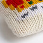 Royal Crown Cushion Cover Easy Knitting Kit, thumbnail 4 of 11