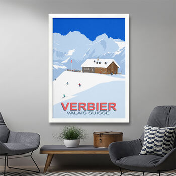 Verbier Mountain Poster, 2 of 6