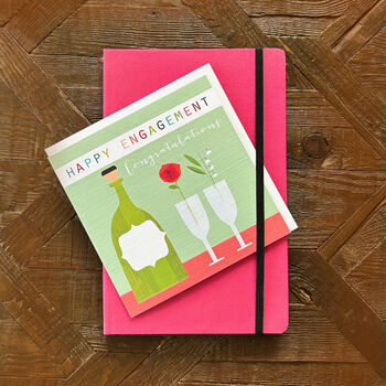 Happy Engagement Champagne Card, 4 of 4