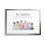Personalised Grandchildren Print With Grandparents, thumbnail 2 of 12