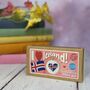 I Love Iceland! Mini Matchbox Cross Stitch Kit, thumbnail 4 of 7