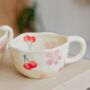 Taylor Irregular Strawberry And Cherries Mug, thumbnail 1 of 4