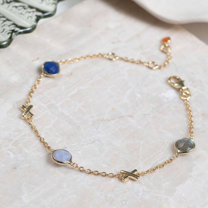 Miramar Gold Gemstone New Beginnings Bracelet, 1 of 6