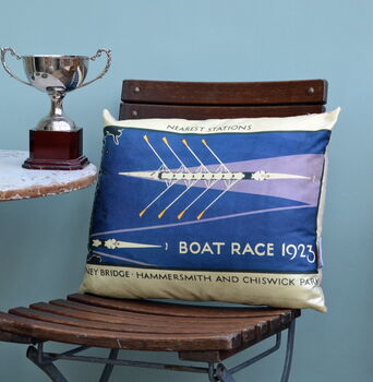 Boat Race 1923 Cushion, 2 of 3