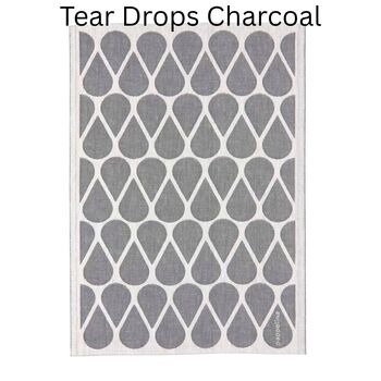 High Quality Organic Cotton And Linen Kitchen Tea Towel, 6 of 10