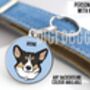 Personalised Corgi ID Tag, thumbnail 3 of 5
