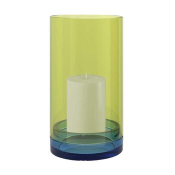 Tealight And Pillar Candle Lanterns In Handmade Glass, 7 of 10