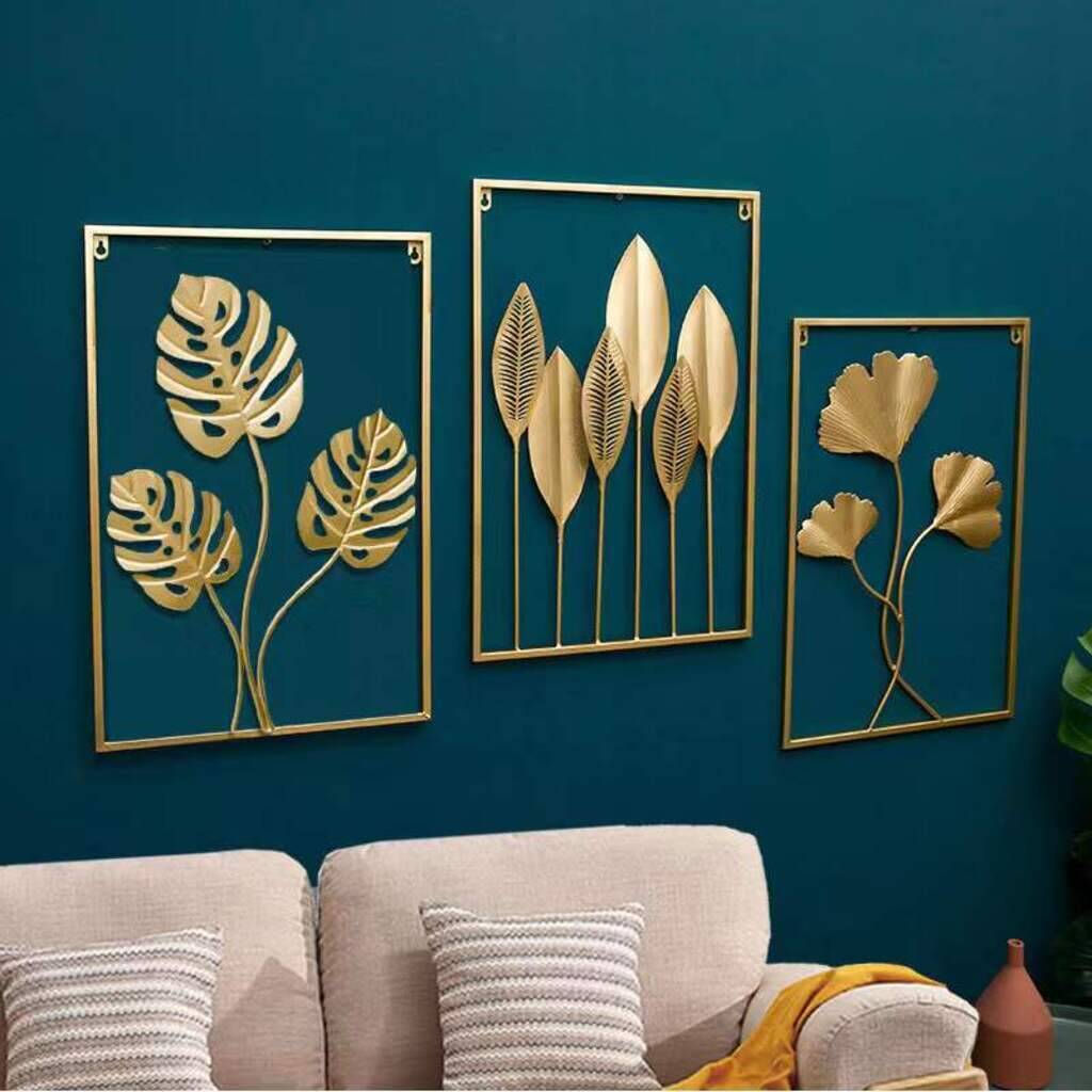 Exclusive Gold Leaf Wall Art Home Decor, 1 of 12