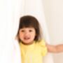 Personalised Embroidered Daisy Lace Trim T Shirt And Short Set, thumbnail 8 of 12