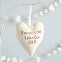 Personalised Mini Hanging Heart Gift For Her, thumbnail 9 of 12