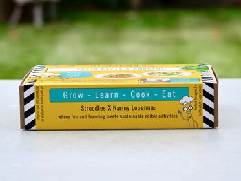 Stroodles ‘Pesto Pasta And Gnocchi’, Growing And Recipe Eco Kit With Former Royal Nanny, Louenna Hood, 4 of 10