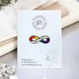 Define Normal, Autism, Adhd, Neurodivergent, Rainbow Infinity Lemniscate Enamel Lapel Pin Badge, thumbnail 1 of 8