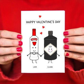 Personalised Drinks Valentine's Card, 2 of 11