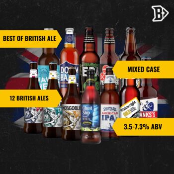 Best Of British Ale Mixed Beer Case With Twelve Beers With Glass, 2 of 6