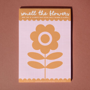 Smell The Flowers Notepad, 2 of 3
