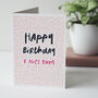 Happy Birthday And Nice Bum Birthday Card For Her, thumbnail 3 of 3