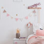 Personalised Rose Gold And Pink Bunting, thumbnail 1 of 10